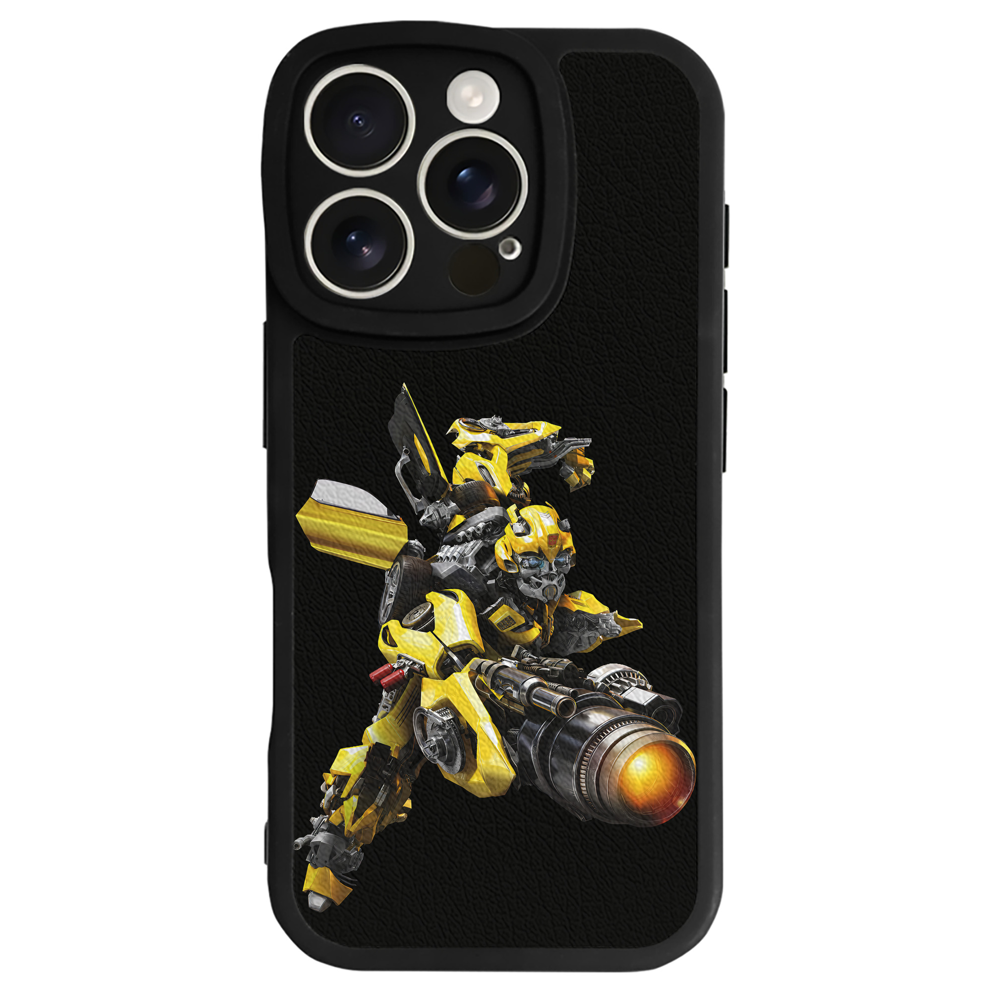 （画像用） Transformers トランスフォーマー 【iPhone 16シリーズ対応】シリコンスマホケース（レザー調） 材質：シリコン